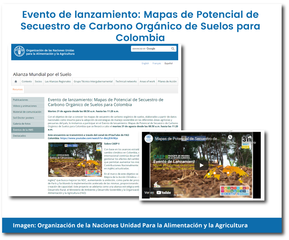 Mapas de Potencial de Secuestro de Carbono Orgánico de Suelos para Colombia