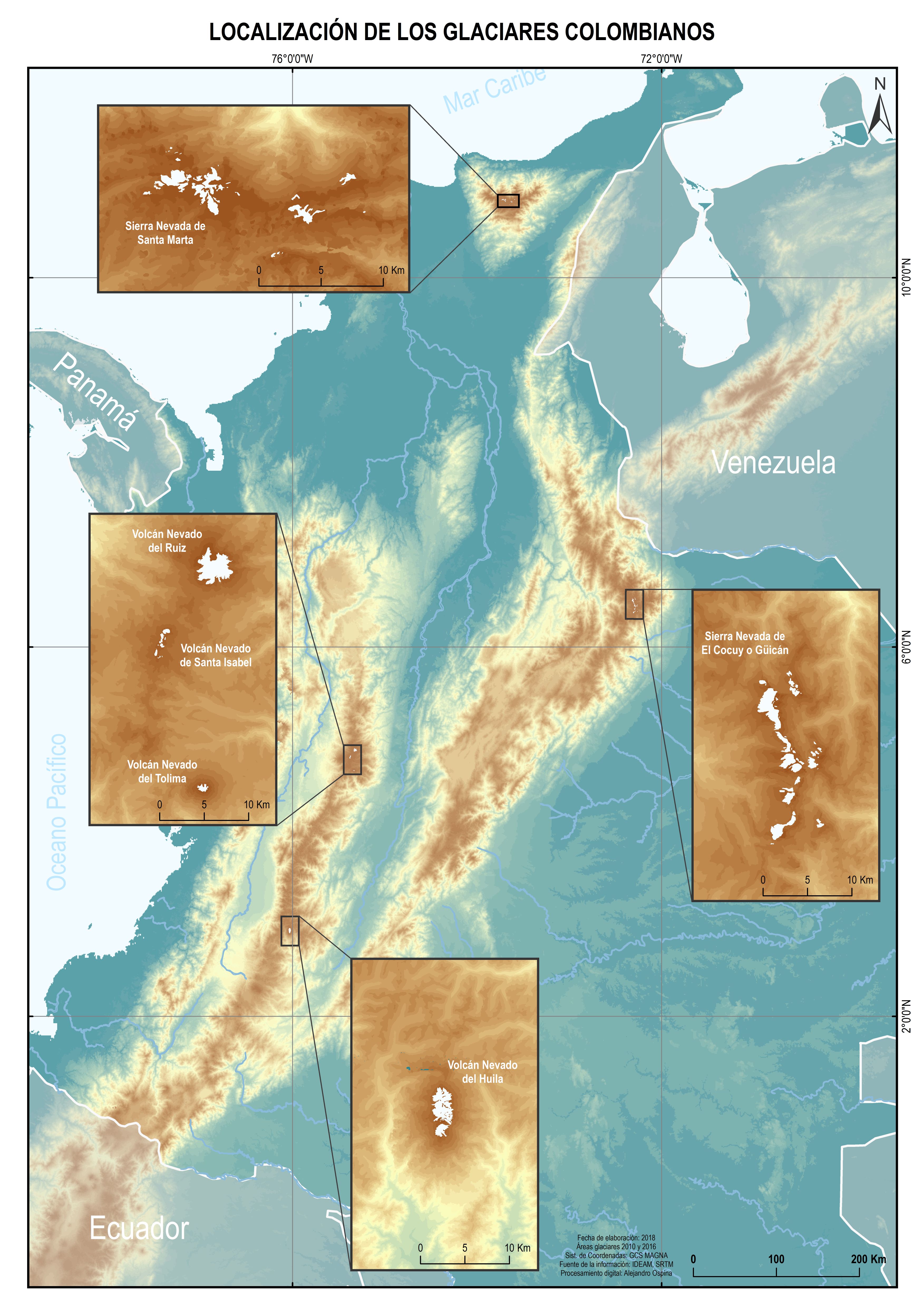 Glaciares de Colombia